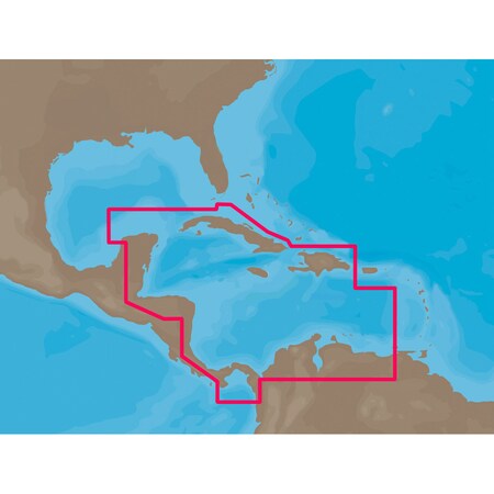C-Map NT+ NA-C502 - Western Caribbean Sea - Furuno FP-Card NA-C502FURUNOFP